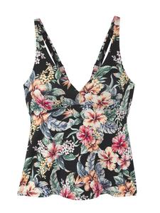 Верх бикини LASCANA, цвет schwarz bedruckt