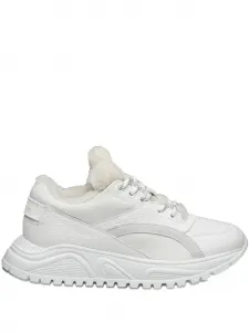 Кроссовки с отделкой из овчины Bogner, белый