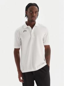 Поло regular fit Logo Sharas Mss 302B3D0 Kappa, белый