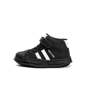 Кроссовки Jeep Kids Skateboarding Shoes Kids High-top Black, черный