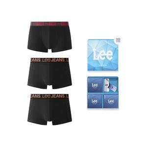 Edge Color 3.0 трусы подарочная коробка мужские 3 шт Lee, черный