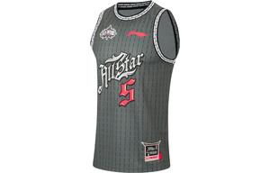 Баскетбольная майка CBA Collection для мужчин, черная, с принтом Lining, черный