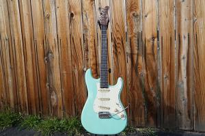 Электрогитара Schecter USA CUSTOM SHOP Nick Johnston - Atomic Green 6-String Electric Guitar w/ Black Tweed Case