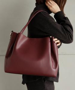 Женская сумка-тоут, которую можно использовать как самостоятельное изделие: нейлоновый мешок, большой формат А4, внутренний мешок Aroco, цвет Burgundy