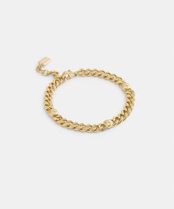 Браслет с заклепками на цепочке