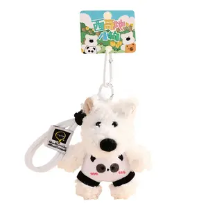 Плюшевый кулон щенок вест хайленд уайт терьер высота 13см Whoops, Cute West Highland Puppy-Panda