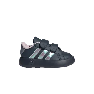 Кроссовки adidas Grand Court 2.0 I Aurora Ink Iridescent Pink, синий