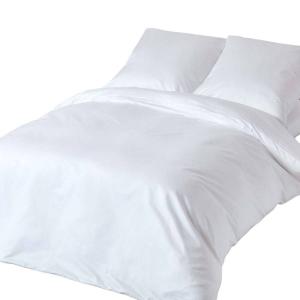 Постельное белье Homescapes Set Fadendichte 1000, белый - 240 х 220 см