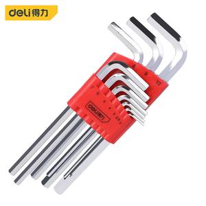 Deli набор шестигранников с удлиненной плоской головкой, шестигранный ключ, отвертка, набор из 10 предметов DL233110G