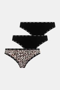 3 пары стрингов Guess, черный