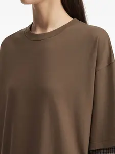 Футболка с круглым вырезом B+Ab, коричневый