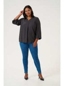 Блузка KAFFE curve, цвет black oyster