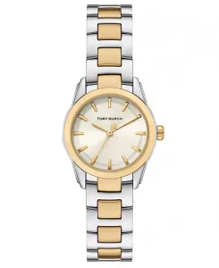 Женские часы Miller с двухцветным браслетом из нержавеющей стали, 28 мм Tory Burch, multicolor
