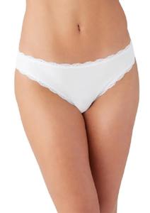 Бикини с ажурными вставками в белом цвете Wacoal