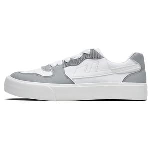 WARRIOR Легкие низкие кроссовки для скейтбординга, увеличивающие рост, унисекс, белые, серые