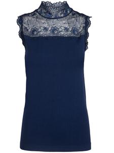 Кружевной топ minus Top Vanessa, морской синий