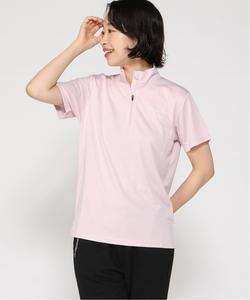 Футболка Kappa/(W) с коротким рукавом и молнией до середины груди