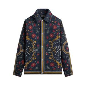 Куртка Kith Scarf Tapestry Coaches Jacket, Nocturnal