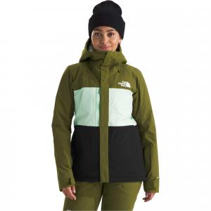 Женская утепленная куртка Freedom The North Face, Forest Olive/Pale Green/TNF Black