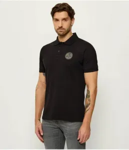 Полюс slim fit Versace Jeans Couture, черный