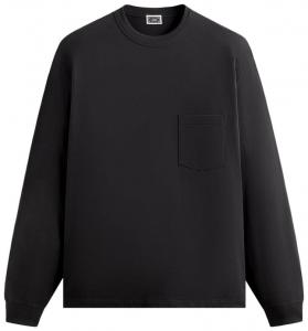 Футболка с длинными рукавами Kith Leonard Pocket Tee, черная