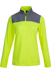 Рубашка для выступлений Endurance Tusina, неоновый желтый/темно-серый