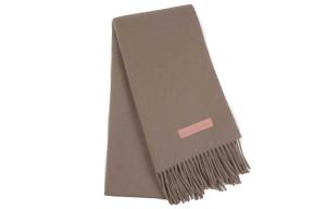 Acne Studios Вязаный шарф мужской коричневый