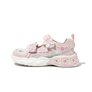 Детская повседневная обувь для детей BELLE, бежевый/розовый