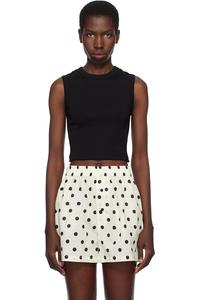 Кроп-топ Esmé Flore Flore, черный