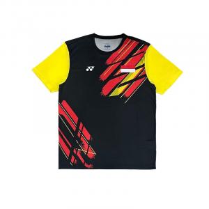 Футболка для бадминтона Unisex Crew Neck Moderate YONEX, черный