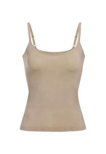 Укороченная майка-майка Wolford, цвет Clay