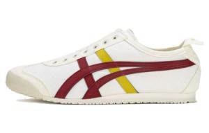 Кроссовки Onitsuka Tiger Mexico 66 Slip On Cream Beet Juice, бежевый/красный