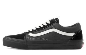 Кроссовки для скейтбординга Old Skool, унисекс, низкие, черные Vans