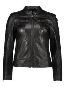 Кожаная куртка Bugatti, черный