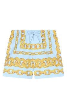 Versace плавки-шорты Medusa Chains, синий