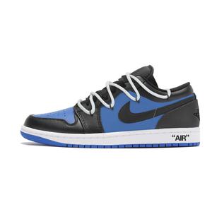 Баскетбольные кроссовки Air 1 Vintage Men Low-Top Blue Jordan