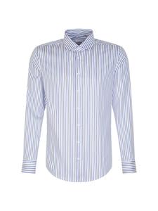 SEIDENSTICKER Рубашка для делового стиля 'Schwarze Rose' в небесно-голубом и белом цвете, Regular fit