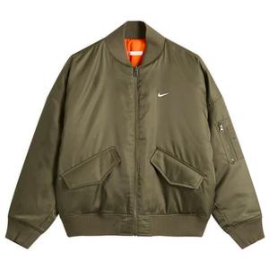 Двусторонняя куртка-бомбер Nike, Olive, Orange & Sail