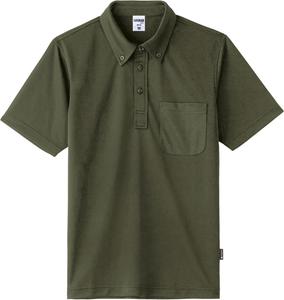 Рубашка-поло LIFEMAX 4,3 унции, на пуговицах, с покрытием Polygiene, унисекс, для взрослых, хаки