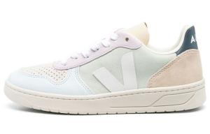 VEJA Кроссовки V 10 Suede Jade White Multico Women's