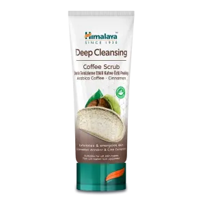 Глубоко очищающий скраб для лица с органическим кофе Арабика, 75 мл Himalaya