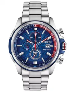 Наручные часы Spider-Man Chronograph с браслетом, 44 мм Citizen