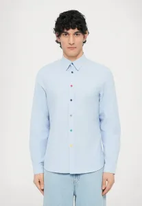 Рубашка приталенного кроя, пуговицы на рубашке Ps Paul Smith, Light Blue