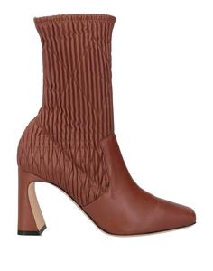 Ботильоны Alberta Ferretti, коричневый