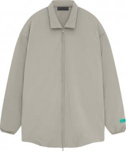 Куртка Fear of God Essentials Nyon Filled Shirt 'Seal', серый