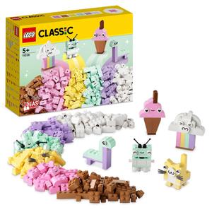 LEGO Classic, блоки, Креативная игра в пастельных тонах, 11028