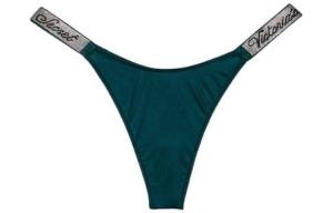 Женские трусы Victoria's Secret, 1 полоска (зеленый плющ)