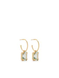 Серьги с аметистом Wouters & Hendrix, золотой