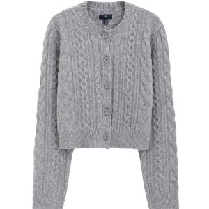 Кардиган из топа Women's GAP, светло-серый