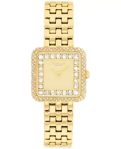 Женские часы с браслетом из нержавеющей стали золотистого оттенка, 24 мм Coach, gold-tone
